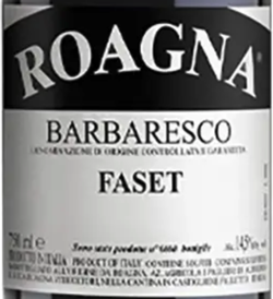 Roagna Barbaresco Faset 2018